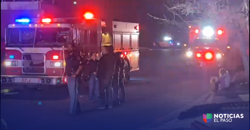 Incendio en El Paso: Casa se quema en el Valle Superior; sin heridos