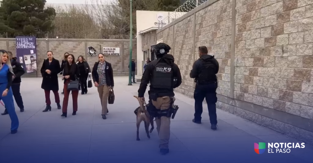 Evacúan oficinas de la Fiscalía de Distrito Zona Norte por amenaza de bomba en Ciudad Juárez