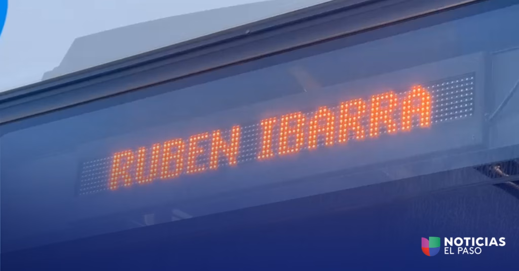 Sun Metro restablece su servicio y rinde homenaje a Rubén Ibarra, empleado fallecido en explosión