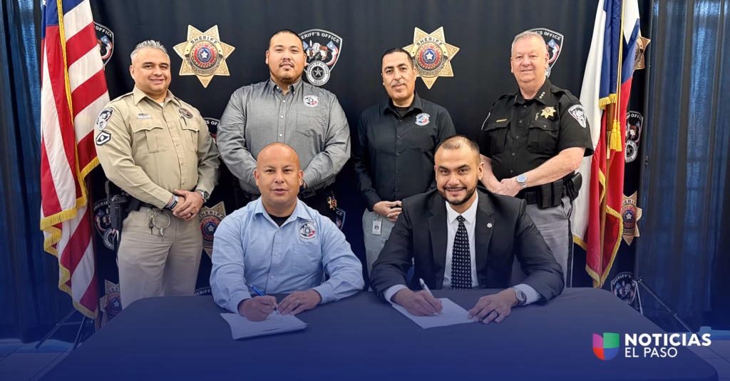 El Paso firma nuevo contrato operativo que mejora condiciones laborales y beneficios para oficiales del Alguacil