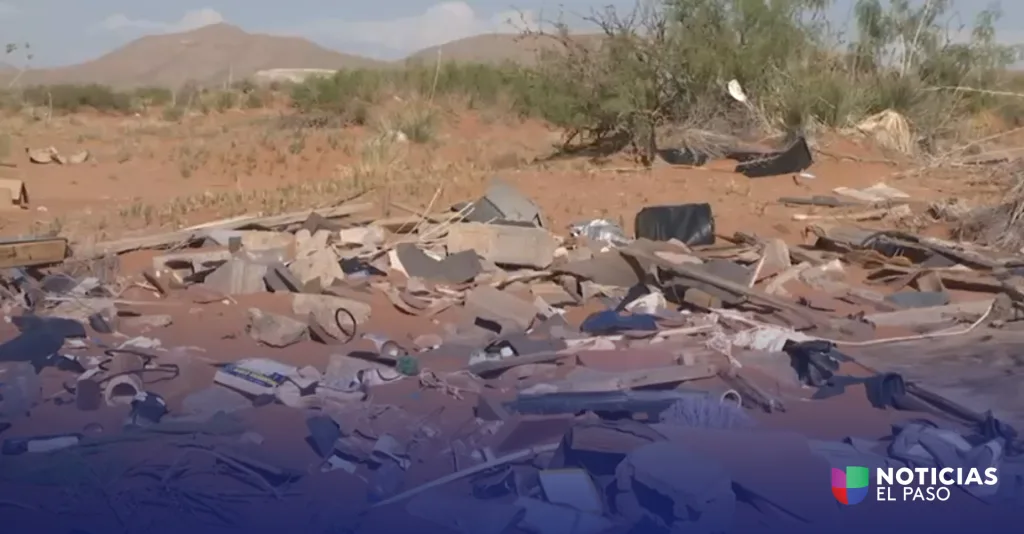 Arrestos por tirar basura en zonas desérticas del condado de El Paso: Autoridades refuerzan leyes