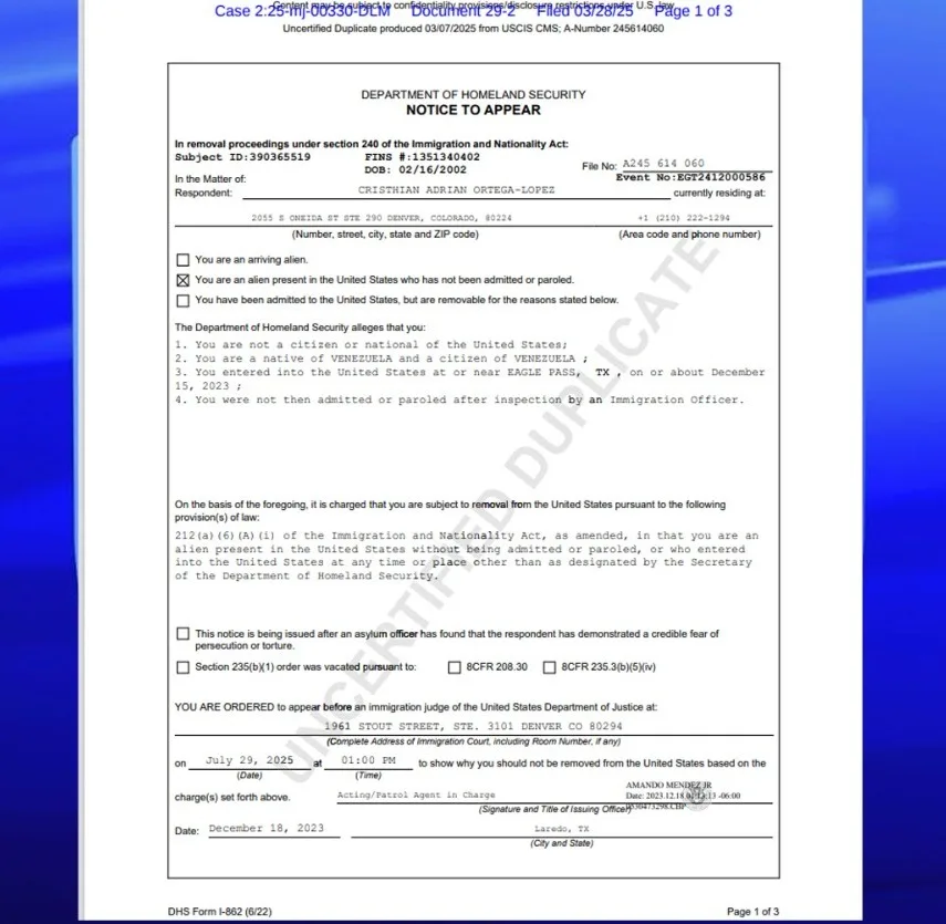 Tren de Aragua: El impactante caso federal en Las Cruces que involucra a una exjuez y un migrante venezolano - Noticias Notivalle