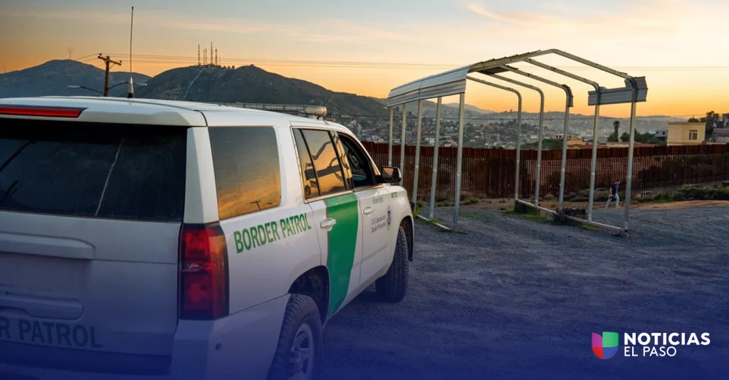 Rescatan a un hombre que se cayó del muro fronterizo en Sunland Park