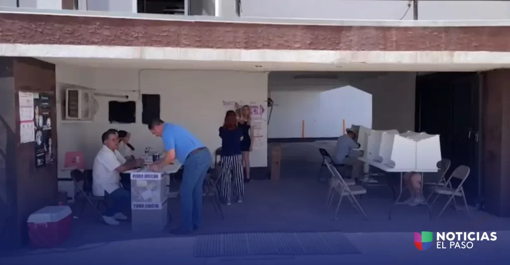 Poca participación en elección histórica del poder judicial en Ciudad Juárez