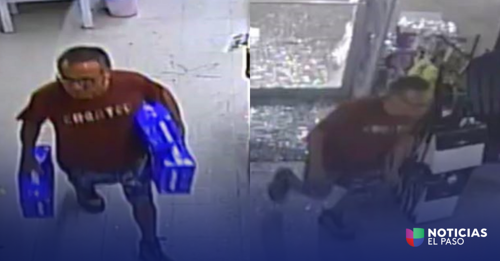 Hombre es buscado tras robar varias cajas de cervezas en El Paso