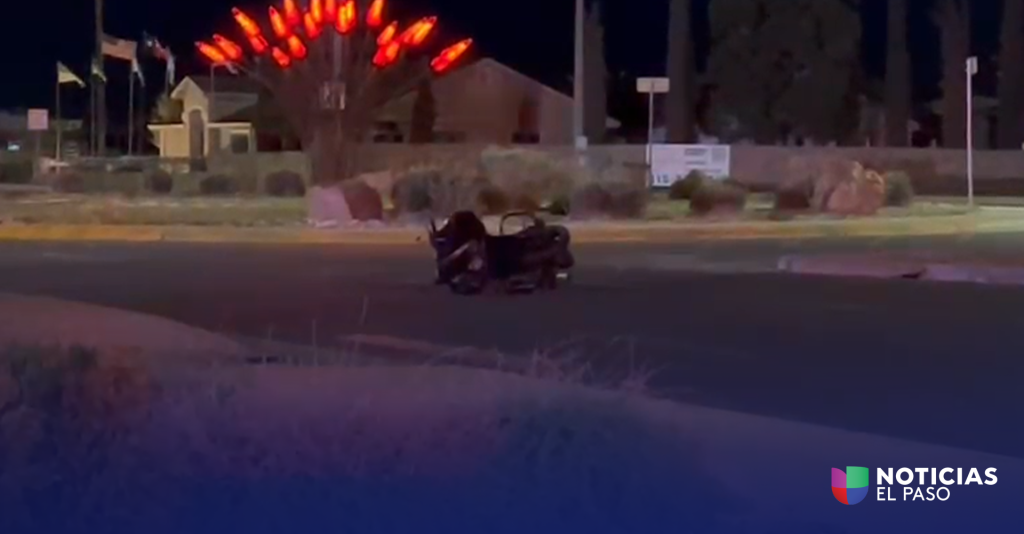 Identifican a motociclista involucrado en accidente mortal en el este de El Paso