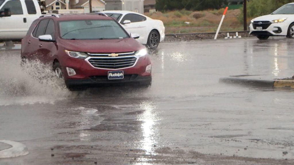 Lluvias recientes generan inundaciones en varias zonas de El Paso
