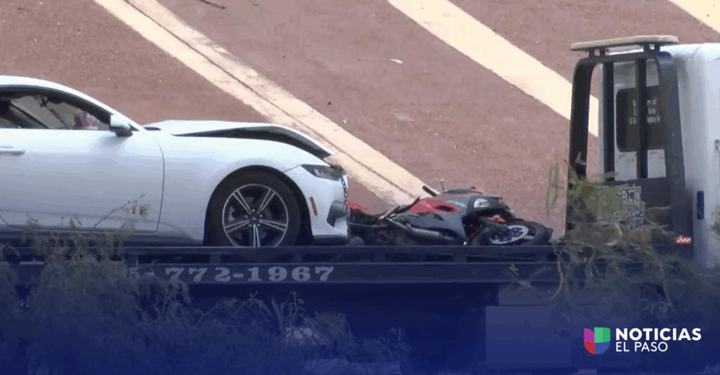 Autoridades confirman muerte de motociclista tras accidente en I-10 del lado Oeste