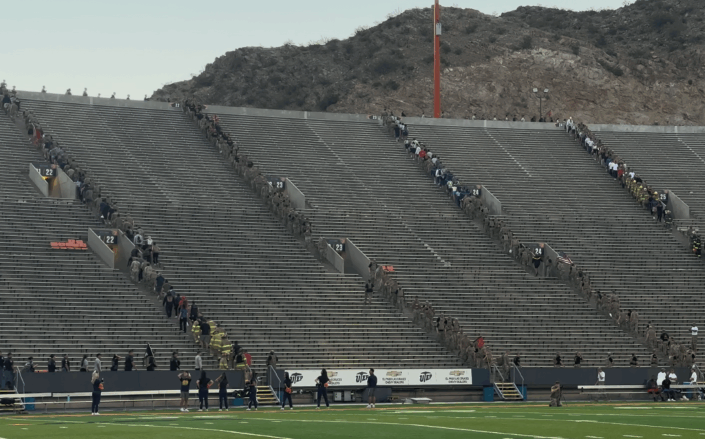 Memorial en el Sun Bowl en honor a víctimas del 11 de septiembre