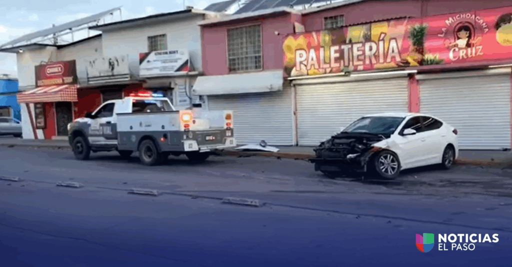 Accidentes viales en Ciudad Juárez dejan un muerto y varios heridos este jueves por la mañana