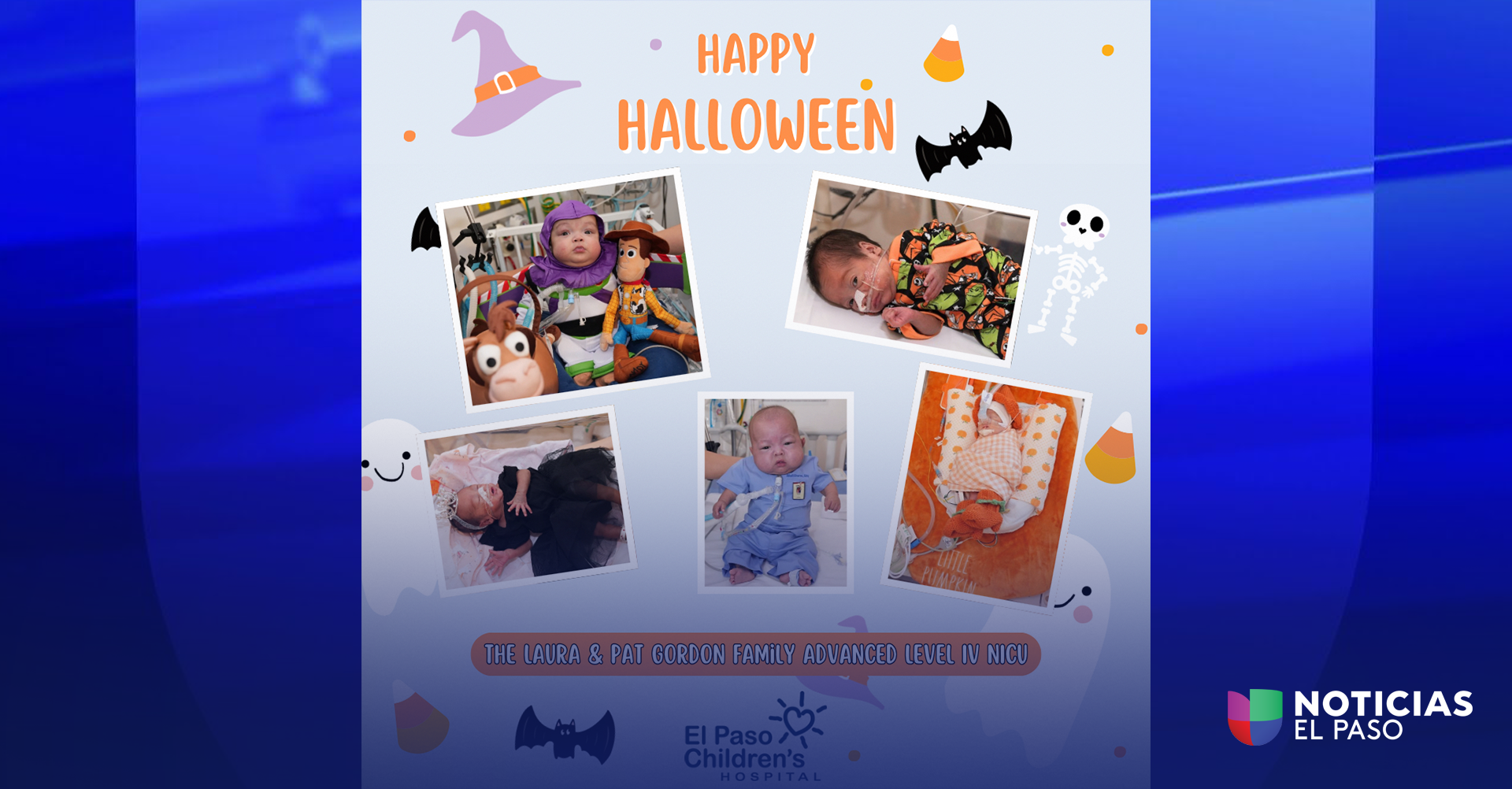 Halloween en El Paso: Esperanza y Alegría en la Unidad de Cuidados Intensivos Neonatales