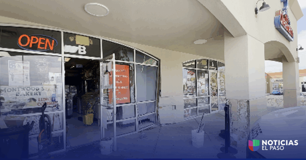 Vehículo se estrella contra panadería en el este de El Paso; No hay heridos