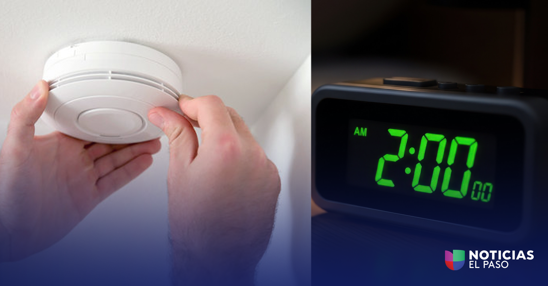 Las Cruces Recomienda Revisar Detectores de Humo con el Fin del Horario de Verano