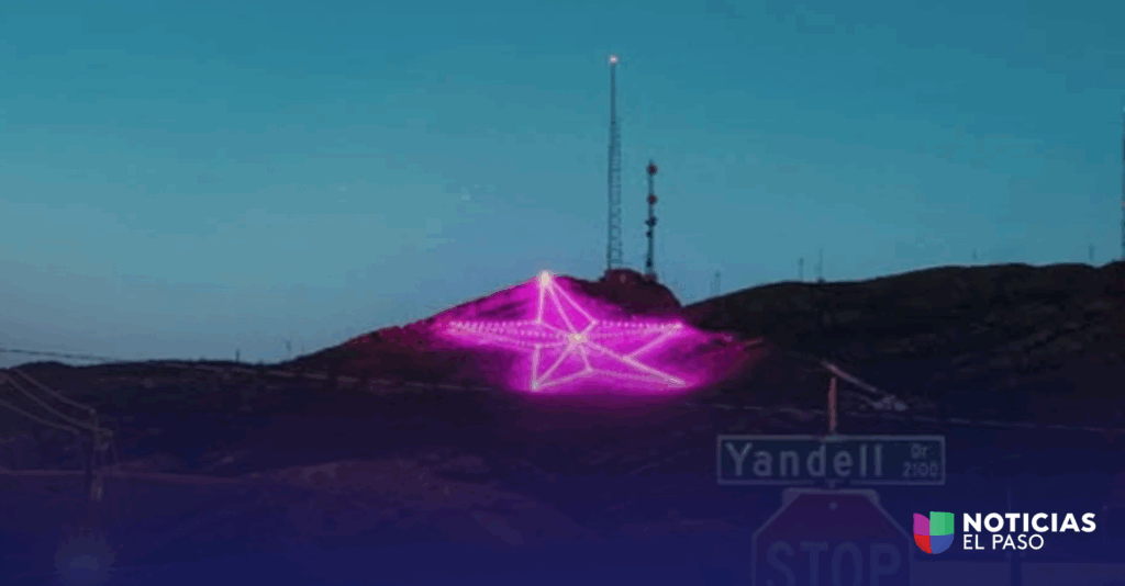 La Estrella de El Paso brillará de rosa en apoyo a la lucha contra el cáncer de mama