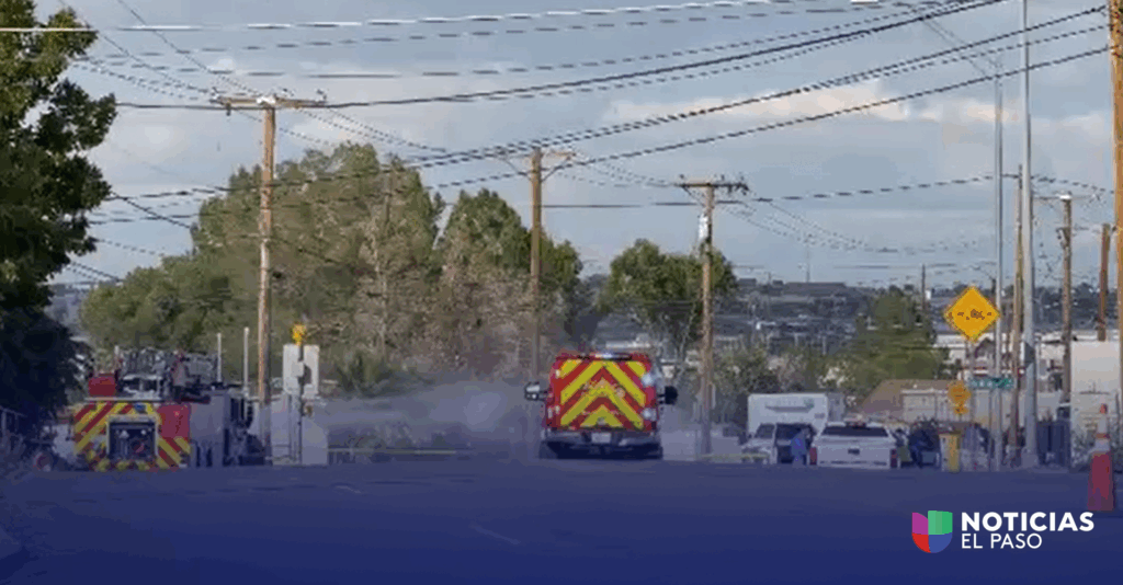 Se registra fuga de gas en el lado este de El Paso cerca de la calle Zaragoza