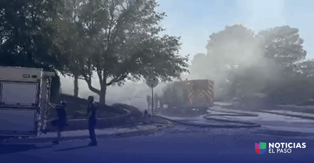 Bomberos controlan incendio en zona residencial del oeste de El Paso