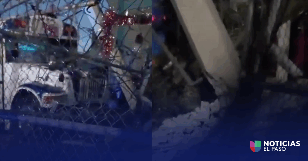 Chofer de camión de personal se queda dormido y choca en la avenida Pérez Serna