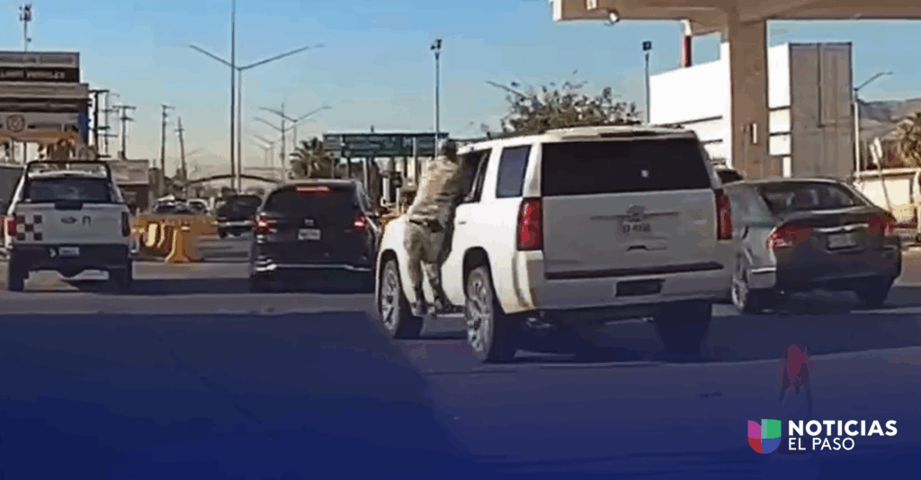 Conductor de El Paso evade retén de la Guardia Nacional en Puente Libre