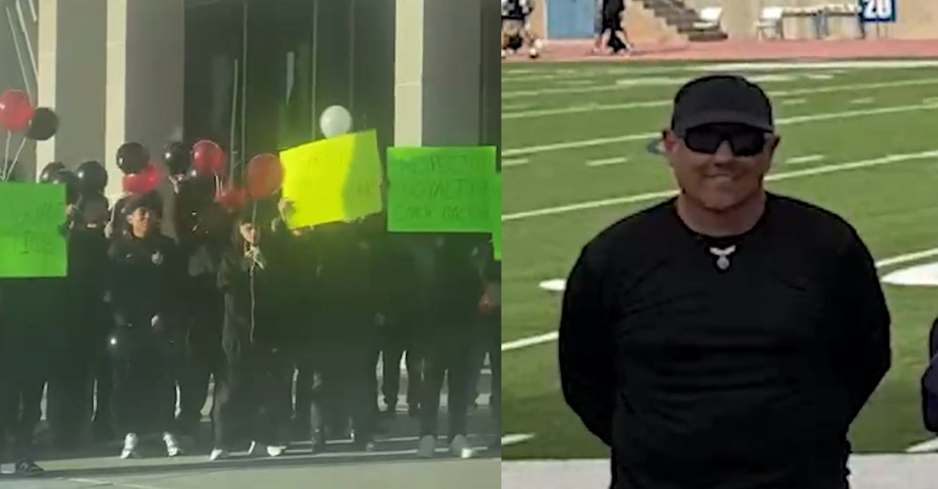 Bel Air High School Students Demand Return of Coach Sergio Delgado Amid Protest