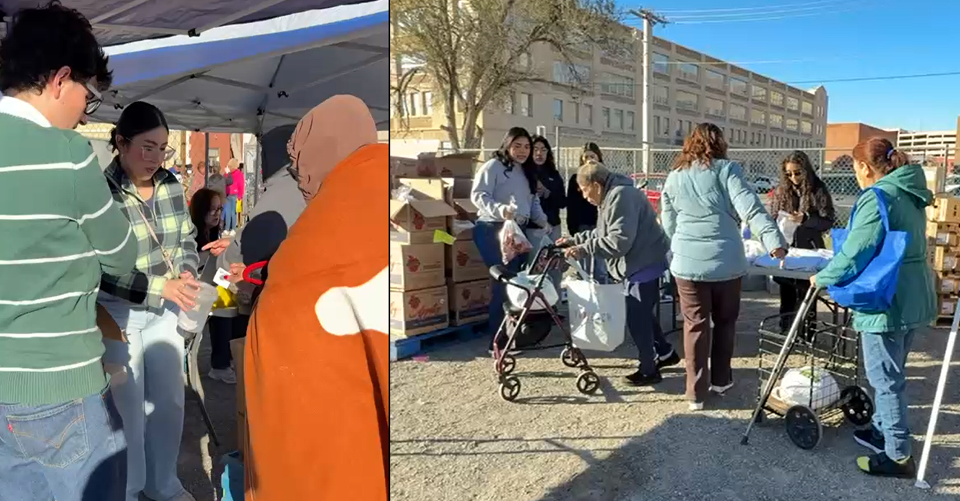 Consulado General de México en El Paso Ofrece Despensas a Familias Vulnerables