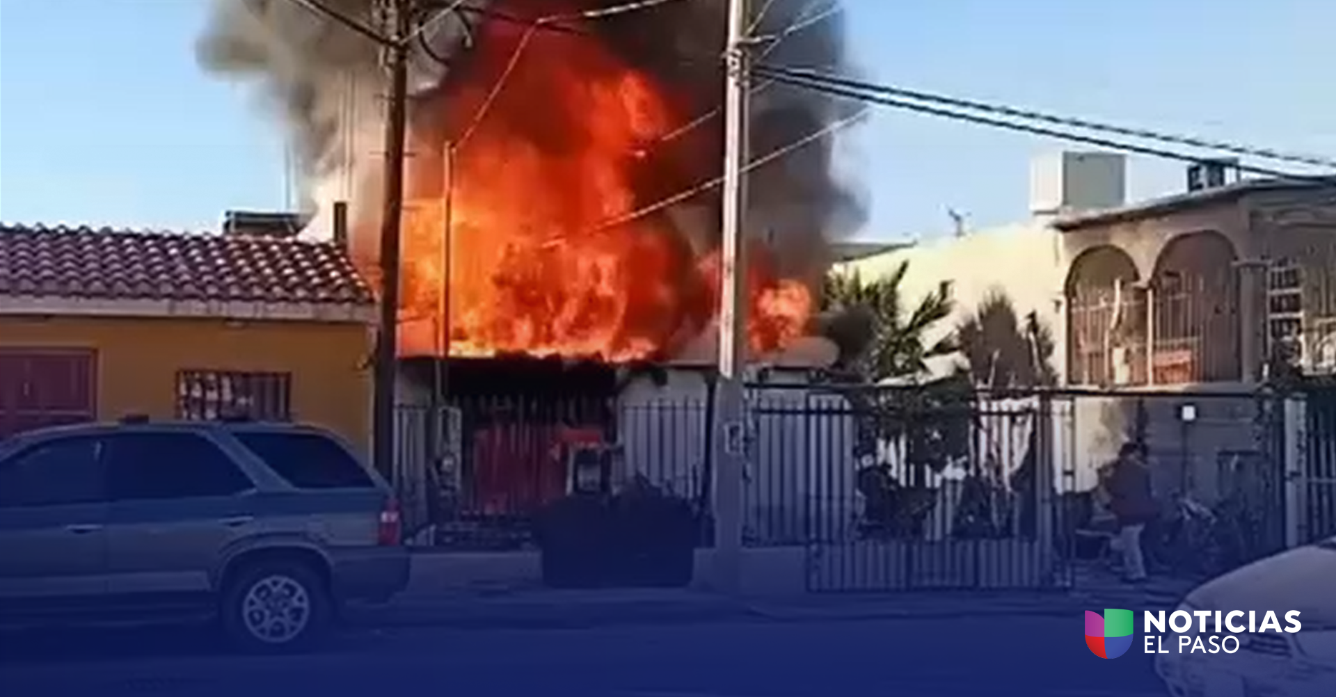 Bomberos de Ciudad Juárez Controlan Incendio en Domicilio Sin Lesionados