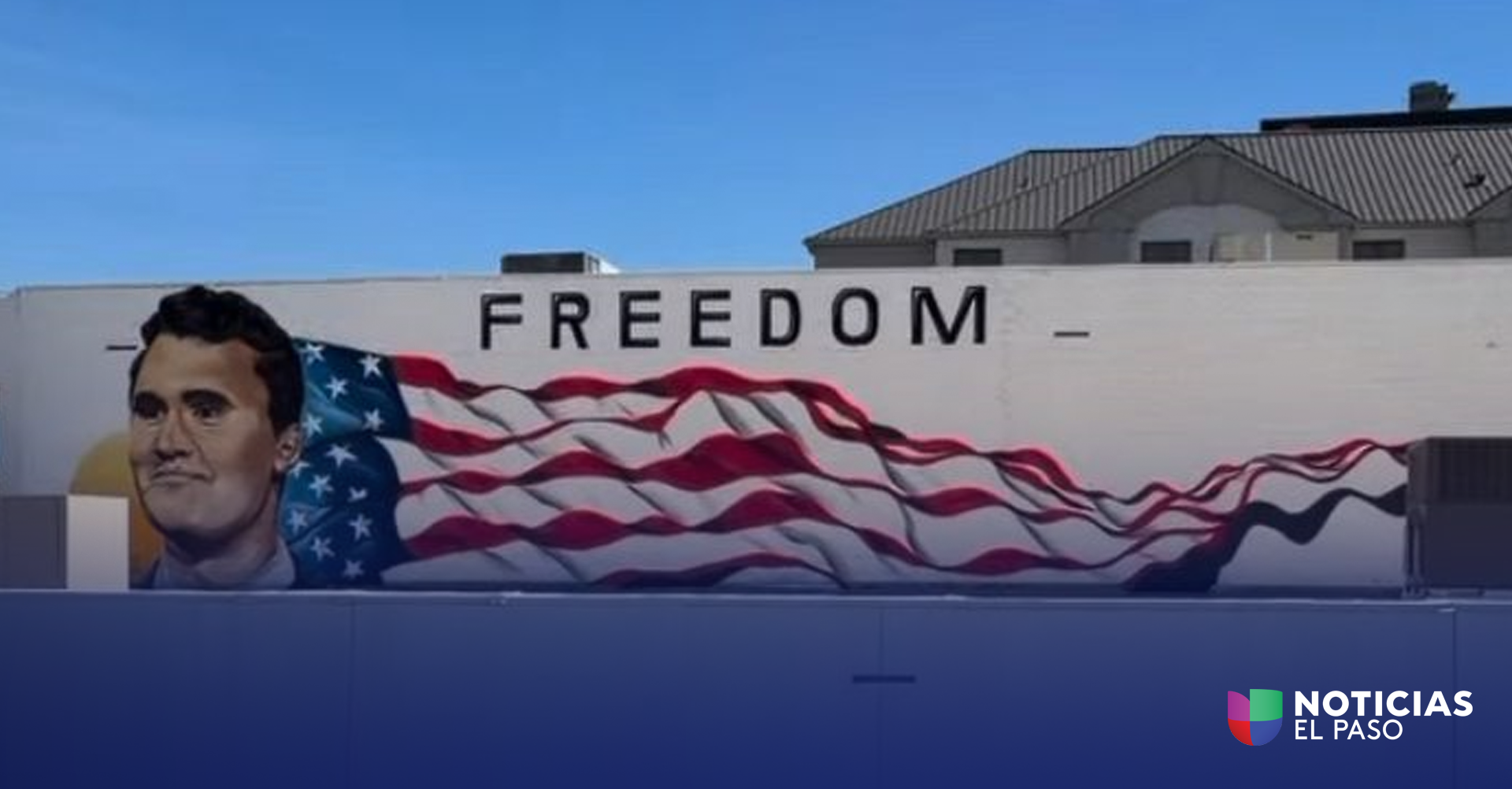 Mural de Charlie Kirk en El Paso: Fomentando el Debate Político con Respeto