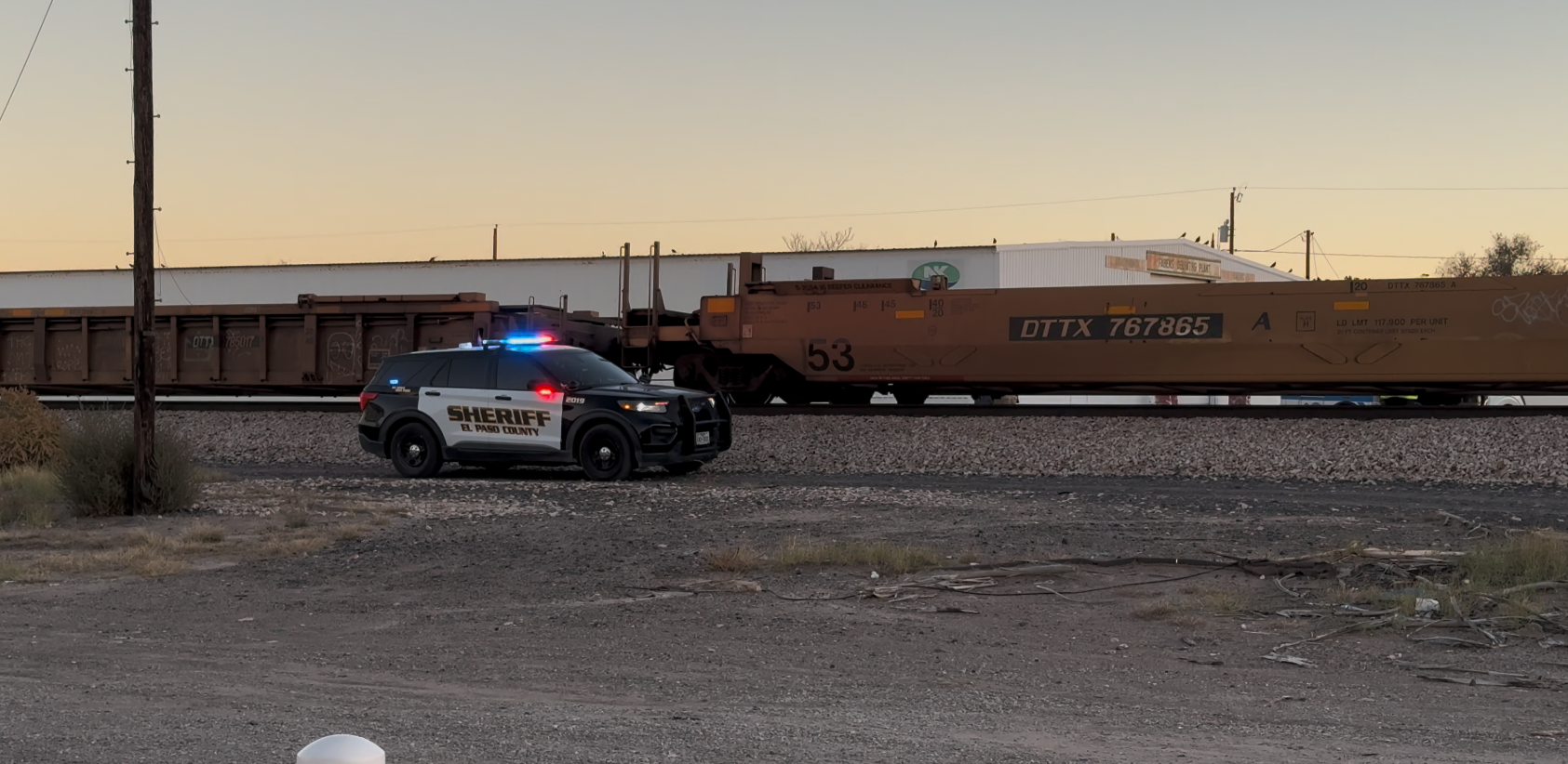 Investigación en Curso Tras Choque de Tren en Fabens, Texas