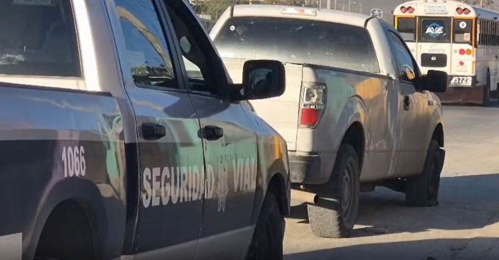 Atropellan a mujer en el bulevar Zaragoza; es trasladada a un hospital en Ciudad Juárez