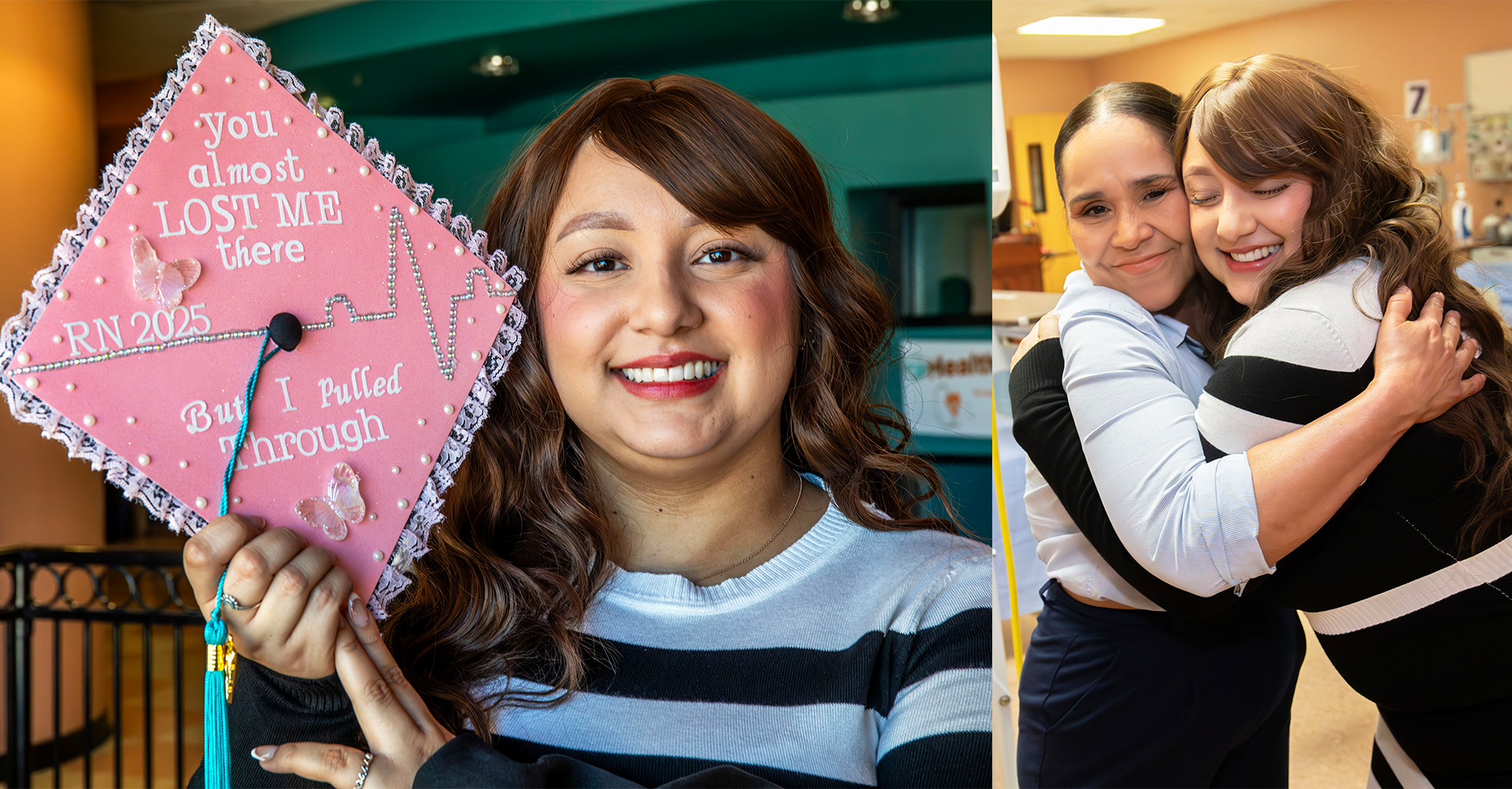 Graduada en Enfermería en El Paso Supera el Cáncer y Celebra su Graduación