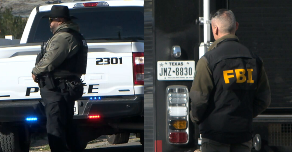 Amplio operativo policial y del FBI moviliza zona residencial en San Elizario