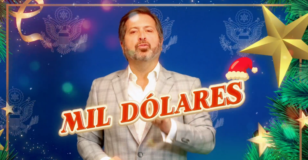 Embajada de EE. UU. en México promociona la autodeportación como “oferta navideña”