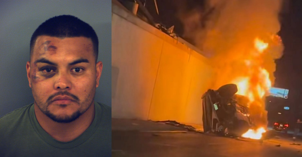 Arrestan al presunto responsable del fuerte accidente en I-10; dos menores se encuentran heridos