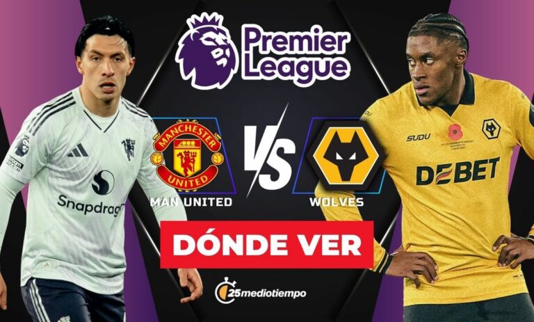 ¡No te pierdas el partido EN VIVO de Manchester United vs. Wolves en la Premier League!