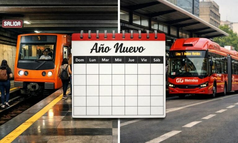 Horarios del Metro CDMX y Metrobús en Año Nuevo: ¡Descubre qué horas operan!