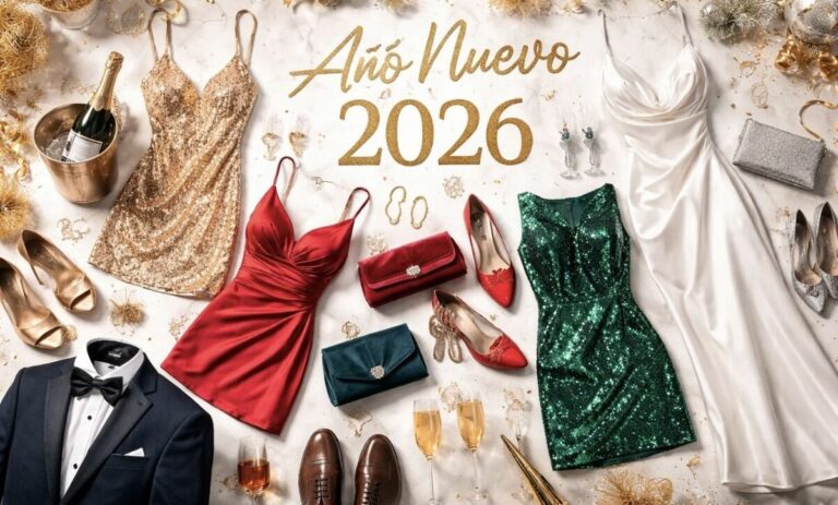Año Nuevo: Descubre el significado del color y consejos para tu outfit en 2026