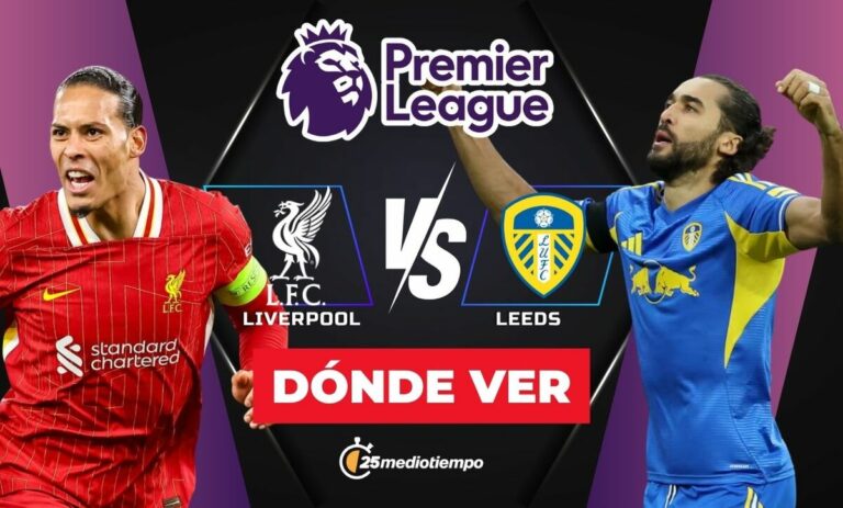 Liverpool vs Leeds: Hora y dónde ver EN VIVO el partido de la Premier League 2026
