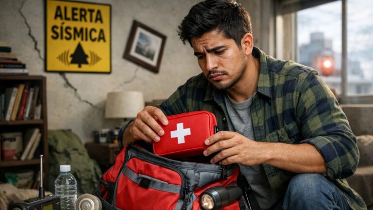 Mochila de Emergencia: Elementos Esenciales para Estar Listo ante una Alerta de Sismo en El Paso