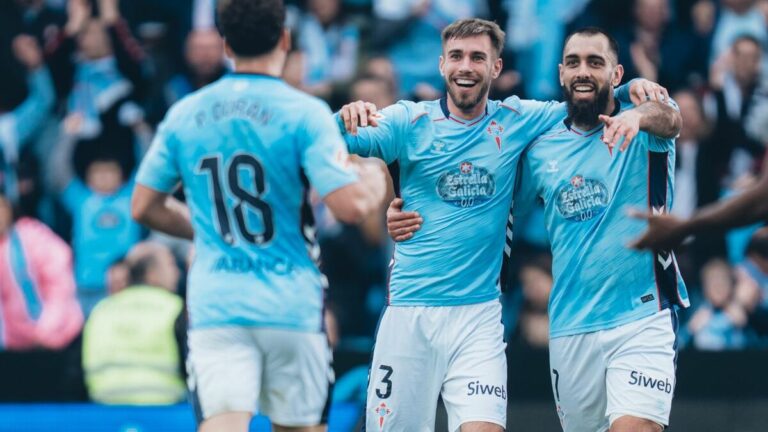 Celta de Vigo brilla con gran victoria frente al Valencia y se acerca a Europa