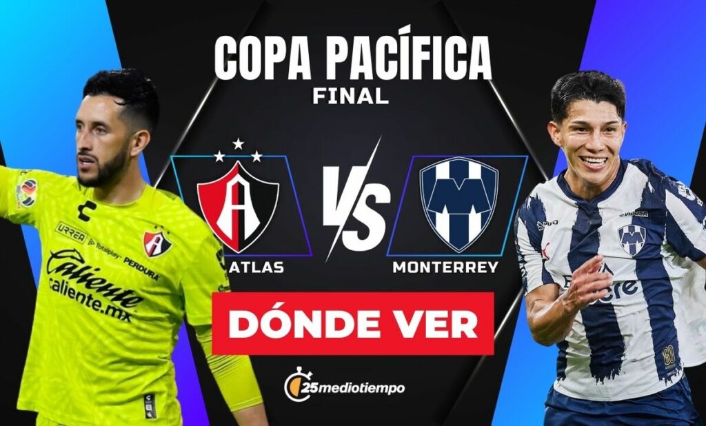 Final Copa Pacífica 2026: Descubre a qué hora ver EN VIVO Atlas vs Monterrey