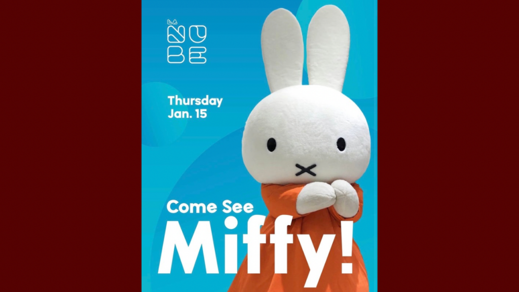 Miffy llega a La Nube en El Paso para celebrar reconocimiento internacional