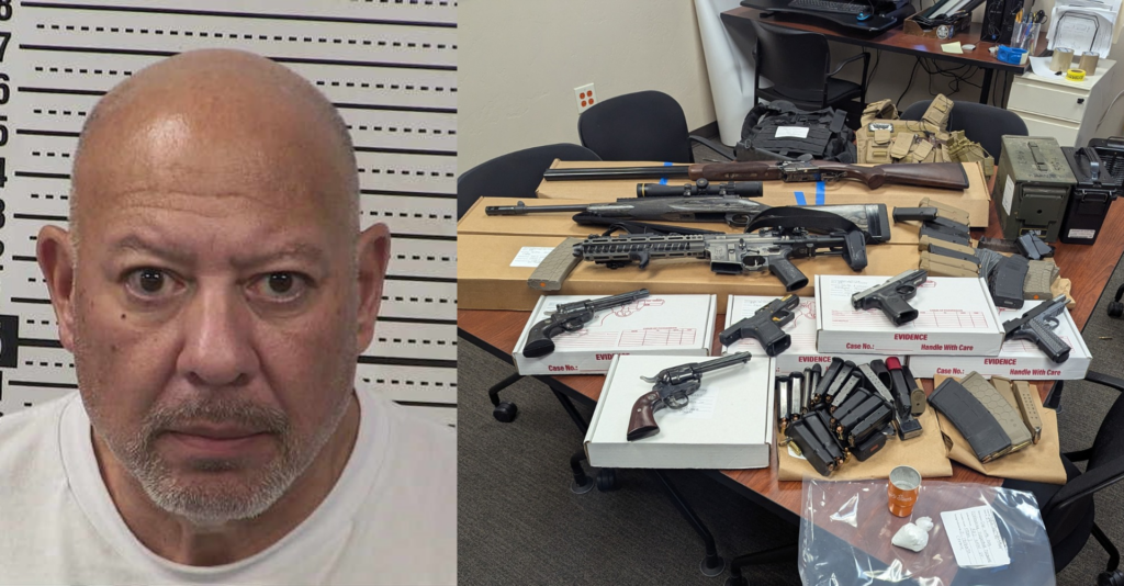 Hombre de Las Cruces es acusado por tráfico de drogas y armas por el FBI