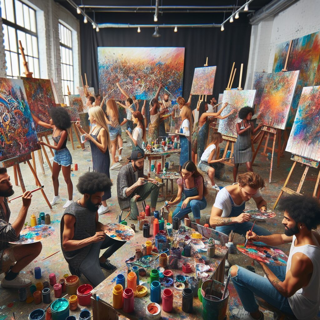 Momento de Arte: Fiesta de Pintura del Niño Interior