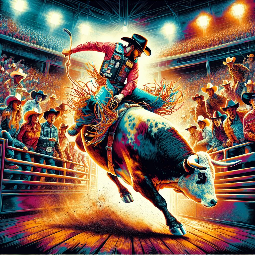 Extravanganza de monta de toros de Tuff Hedeman