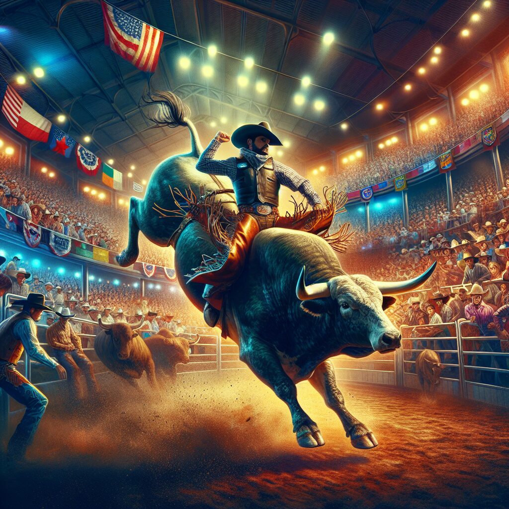 Espectáculo de Monta de Toros de Tuff Hedeman