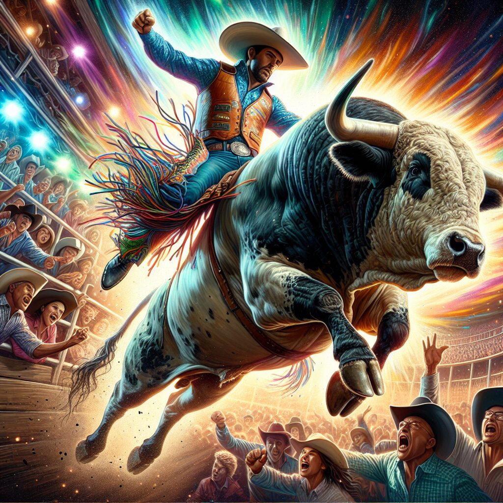 Fiesta del Campeonato de Monta de Toros Tuff Hedeman