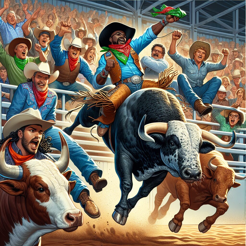 Espectacular Monta de Toros de Tuff Hedeman