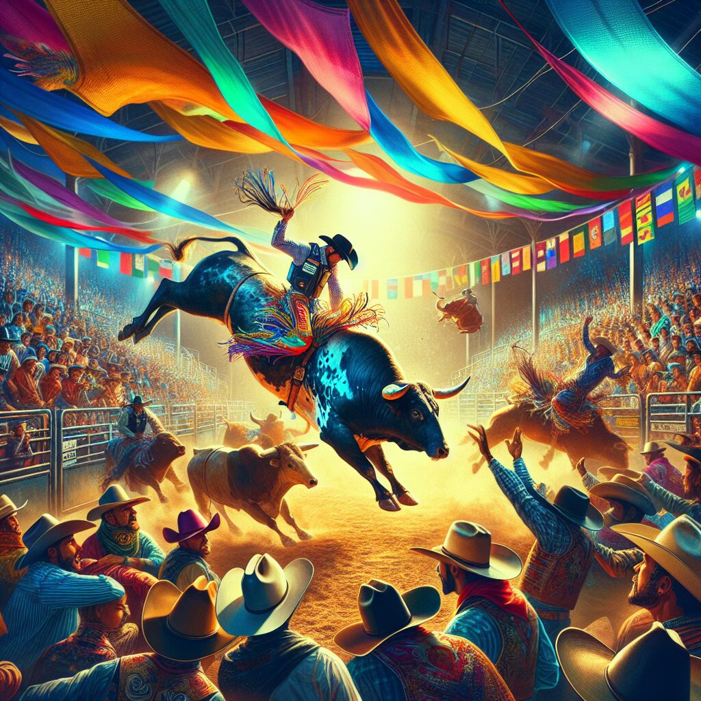 Espectacular Fiesta de Monta de Toros en El Paso