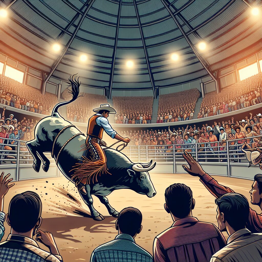 Espectáculo de Monta de Toros de Tuff Hedeman