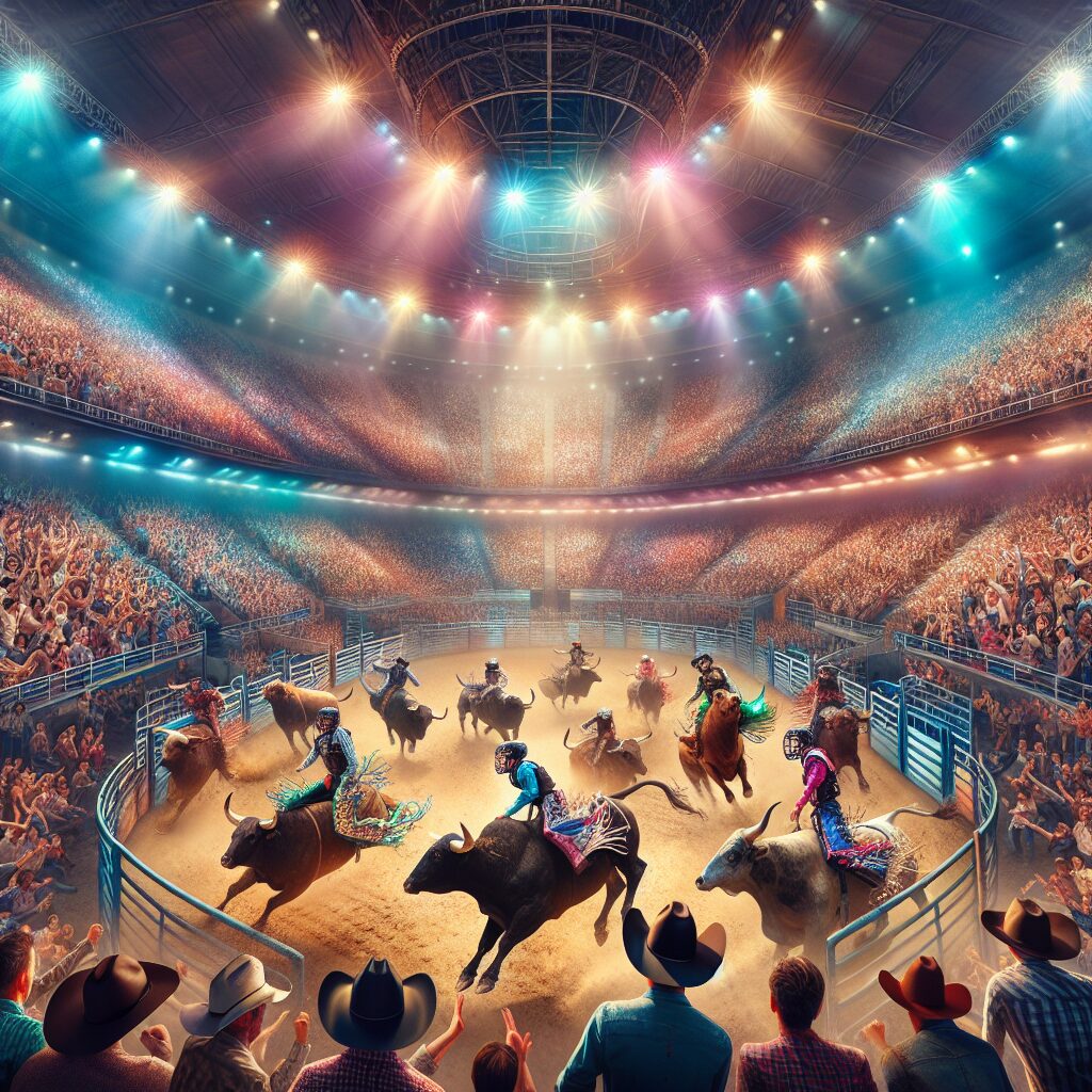 Espectáculo de Monta de Toros de Tuff Hedeman