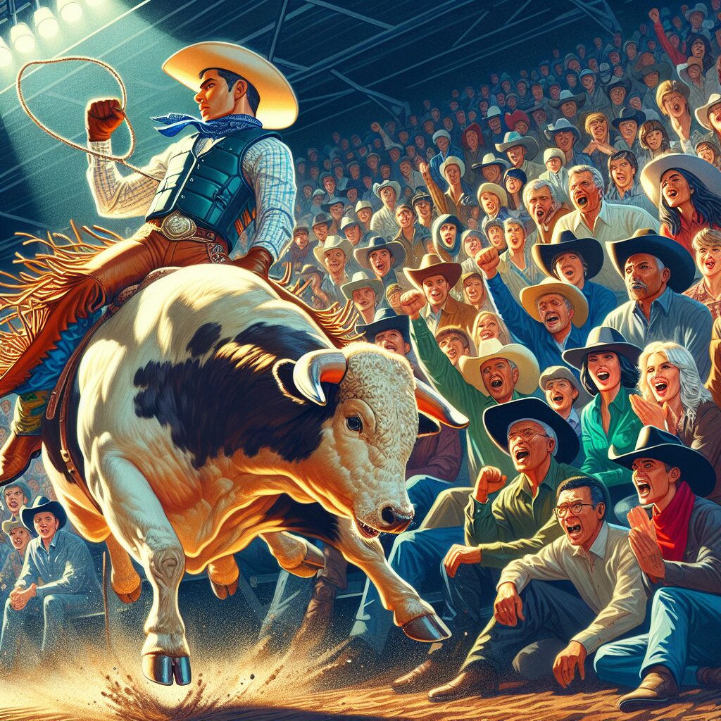 Espectáculo de Monta de Toros Casa Ford con Tuff Hedeman